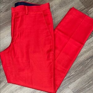 Bold Red dress pants